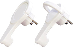 Scanpart haakse stekker - Met haak - Met randaarde - Plat - 10 16 A