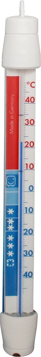 Scanpart koelkast thermometer analoog - Ook geschikt voor vriezer - Diepvries - Analoge koelkastthermometer - Meetbereik temperatuur -50°C tot +50°C