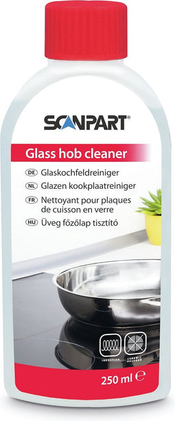 Scanpart kookplaat reiniger 250ml - Voor alle glazen kookplaten - zoals keramische inductie en halogeen kookplaten - Alledag - Universeel