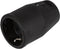 Scanpart losse contrastekker geaard - Voor snoer - 250 V - Recht -Rubber - Spatwaterdicht - Zwart - 10A 16A