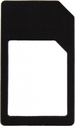 Scanpart micro SIM adapter - Micro SIM naar SIM - Geschikt voor iPhone 4 - Oude Nokia modellen - Universeel