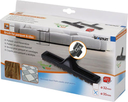 Scanpart parketborstel 35 mm - Geschikt voor Miele - Parket borstel met klikysteem - Alternatief voor SBB300