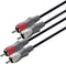 Scanpart RCA kabel 10 meter - 2x tulp naar 2x tulp - Audio kabel - Tulpkabel - 2x RCA
