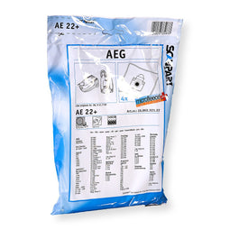 Scanpart Scanpart Ae22 en Microfleese Stofzak AEG Gr 28 Micro