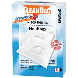 Scanpart microfleece+ stofzak moulinex compact
