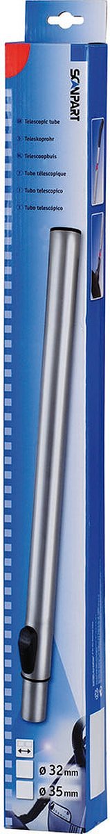 Scanpart stofzuigerbuis 35 mm - Geschikt voor Bosch Miele Panasonic Rowenta Samsung Siemens - Telescoopbuis - Universeel - Met vierkant gat (Miele aansluiting) en Miele kliksysteem