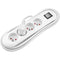 Scanpart Tafelcontactdoos 4-v En Pa Schakelaar Ak En 1.5m Belg