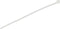 Scanpart tie wraps 100 mm - Kabelbinders - Wit - 100 stuks