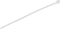 Scanpart tie wraps 200 mm - Kabelbinders - Wit - 50 stuks