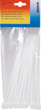 Scanpart tie wraps 200 mm - Kabelbinders - Wit - 50 stuks