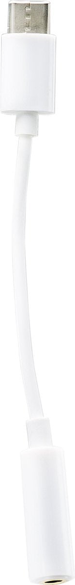 Scanpart USB C naar 3.5 mm jack adapter kabel 8cm - Geschikt voor Samsung en Apple met 3.5 mm mini jack - Audio jack converter - Wit