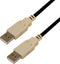 Scanpart USB kabel 2.5 meter - USB A naar USB A - USB 1.1