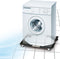 Scanpart wasmachine verhoger met wielen - 10 centimeter verhoging - Maximaal 138 kg - 56 x 56 cm - Universeel