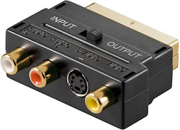 Scart - 3x RCA Composiet Adapter
