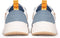 POSH by Poelman CHARLIE - Dames sneakers - Chunky zool 4 cm - Blauw (38)