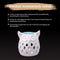 Scentchips® Owl Cut Out - Waxbrander - Geurbrander - Oliebrander - Wax Melts Brander - Aromabrander - Ook Geschikt Voor Essentiële Oliën - Geurolie - Waxmelts - Petrol