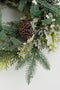 House of Seasons Vamor Kerstkrans - Ø50 cm - Groen
