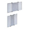 Muggennet IRS Wit 70 x 50 cm Ramen Uitschuifbaar (2 Stuks)