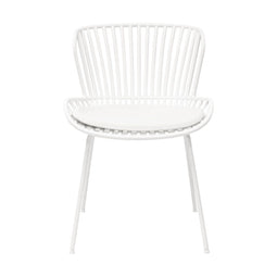 KICK Lot - Tuinstoel - Comfortabel modern design - Wit