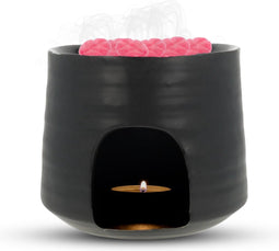 Scentchips® Buddha Hoofd - Waxbrander - Geurbrander - Oliebrander - Wax Melts Brander - Aromabrander - Ook Geschikt Voor Essentiële Oliën - Geurolie - Waxmelts - Wit