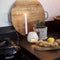 Scentchips® Gebeiteld Mat Wit waxbrander geurbrander