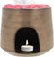 Scentchips® Hive Low - Waxbrander - Geurbrander - Amberblokjes Brander - Oliebrander - Wax Melts Brander - Aromabrander - Ook Geschikt Voor Essentiële Oliën - Geurolie - Waxmelts - Brons