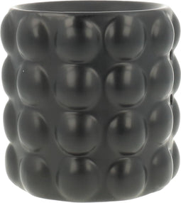 Scentchips Waxbrander. Bubbles - Geurbrander - Amberblokjes Brander - Oliebrander - Wax Melts Brander - Aromabrander - Ook Geschikt Voor Essentiële Oliën - Geurolie - Waxmelts - Zwart