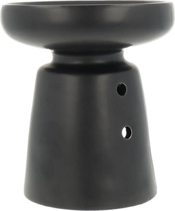 Scentchips Waxbrander Chalice - Geurbrander - Amberblokjes Brander - Oliebrander - Wax Melts Brander - Aromabrander - Ook Geschikt Voor Essentiële Oliën - Geurolie - Waxmelts - Zwart