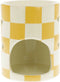 Scentchips Waxbrander Chequered - Geurbrander - Amberblokjes Brander - Oliebrander - Wax Melts Brander - Aromabrander - Ook Geschikt Voor Essentiële Oliën - Geurolie - Waxmelts - Zwart