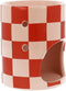 Scentchips Waxbrander Chequered - Geurbrander - Amberblokjes Brander - Oliebrander - Wax Melts Brander - Aromabrander - Ook Geschikt Voor Essentiële Oliën - Geurolie - Waxmelts - Zwart