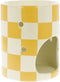 Scentchips Waxbrander Chequered - Geurbrander - Amberblokjes Brander - Oliebrander - Wax Melts Brander - Aromabrander - Ook Geschikt Voor Essentiële Oliën - Geurolie - Waxmelts - Zwart