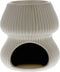 Scentchips Waxbrander Curve - Geurbrander - Amberblokjes Brander - Oliebrander - Wax Melts Brander - Aromabrander - Ook Geschikt Voor Essentiële Oliën - Geurolie - Waxmelts - Zwart