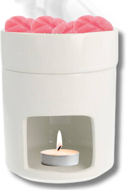Scentchips® - Waxbrander - Geurbrander - Oliebrander - Wax Melts Brander - Aromabrander - Ook Geschikt Voor Essentiële Oliën - Geurolie - Waxmelts - Wit