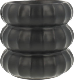 Scentchips Waxbrander Oval Low - Geurbrander - Amberblokjes Brander - Oliebrander - Wax Melts Brander - Aromabrander - Ook Geschikt Voor Essentiële Oliën - Geurolie - Waxmelts - Zwart