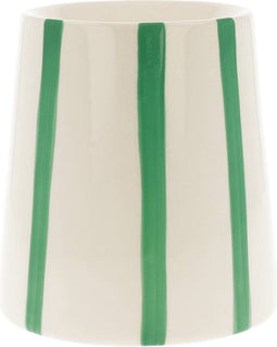 Scentchips Waxbrander Stripes - Geurbrander - Amberblokjes Brander - Oliebrander - Wax Melts Brander - Aromabrander - Ook Geschikt Voor Essentiële Oliën - Geurolie - Waxmelts - Zwart