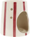 Scentchips Waxbrander Stripes - Geurbrander - Amberblokjes Brander - Oliebrander - Wax Melts Brander - Aromabrander - Ook Geschikt Voor Essentiële Oliën - Geurolie - Waxmelts - Zwart