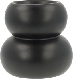 Scentchips Waxbrander Zen - Geurbrander - Amberblokjes Brander - Oliebrander - Wax Melts Brander - Aromabrander - Ook Geschikt Voor Essentiële Oliën - Geurolie - Waxmelts - Zwart