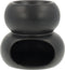 Scentchips Waxbrander Zen - Geurbrander - Amberblokjes Brander - Oliebrander - Wax Melts Brander - Aromabrander - Ook Geschikt Voor Essentiële Oliën - Geurolie - Waxmelts - Zwart
