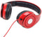 Gembird MHS-DTW - On Ear Koptelefoon - Ruisonderdrukking - Rood