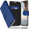 Accezz Hoesje Geschikt voor Samsung Galaxy S22 Hoesje Met Pasjeshouder - Accezz Xtreme Wallet Bookcase - Donkerblauw