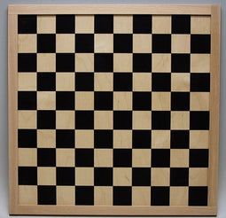 Schaak/dambord blank/zwart 40 cm