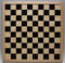 Schaak/dambord blank/zwart 40 cm