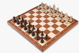 Schaakcassette hout - Tournament 6.