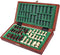 Schaakcassette Magnetisch hout gebeitst 27x13.5 cm