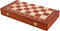 Schaakcassette Tournament 4 mahonie/essen 41x20cm.
