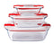Schaal Rechthoek met Deksel, 23 x 15 cm - Pyrex | Cook & Heat