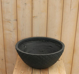 Schaal rond diamond 35x16 cm