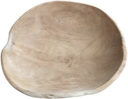 Schaal van Teak 30 cm