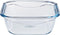 Schaal Vierkant met Deksel, 0,8 liter - Pyrex | Cook & Go