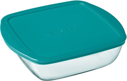 Schaal Vierkant met Deksel, 1 liter - Pyrex | Cook & Store